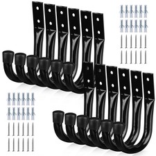 12 Pack Heavy Duty Garage Storage Hooks Wall ...