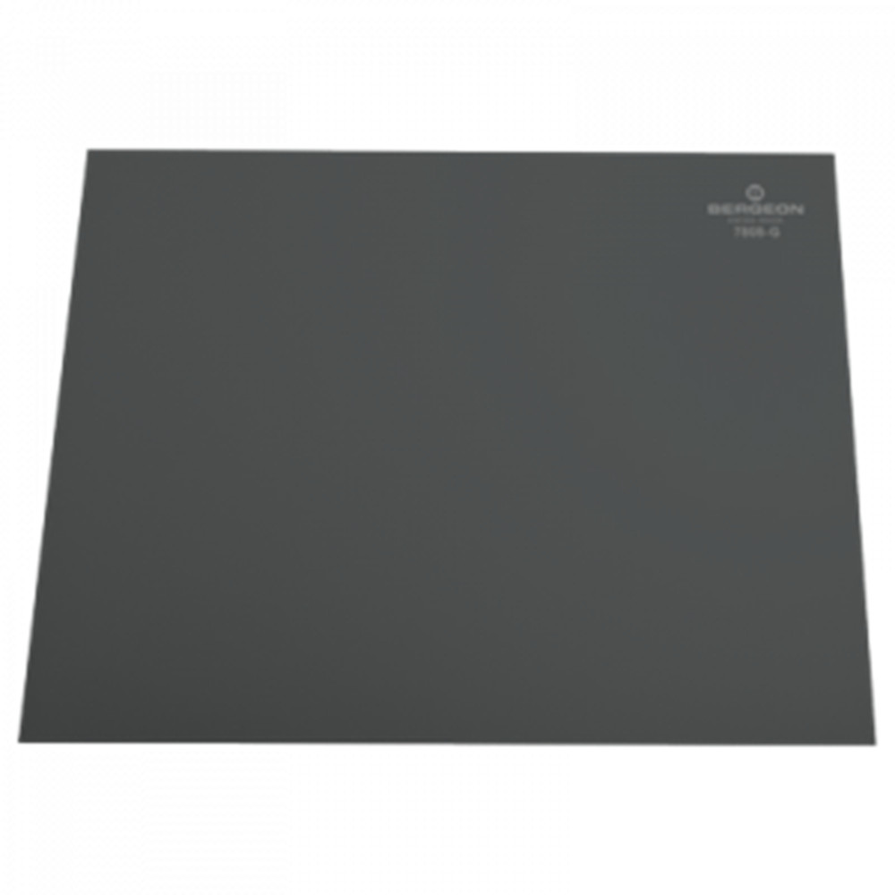 Bergeon 7808-2 tapis établi gris antidérapant souple pour horlogerie et réparation