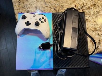 Microsoft Xbox One 500GB Console Black/White w/ White Wireless Controller, Cord