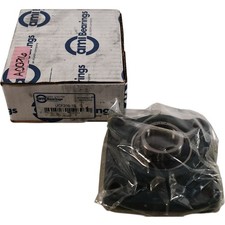 NEW AMI UCF206-19 Four-Bolt Flange Insert Bearing Unit 1-3/16 Bore Cast Iron