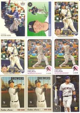 56 CARD KESTON HIURA BASEBALL CARD LOT