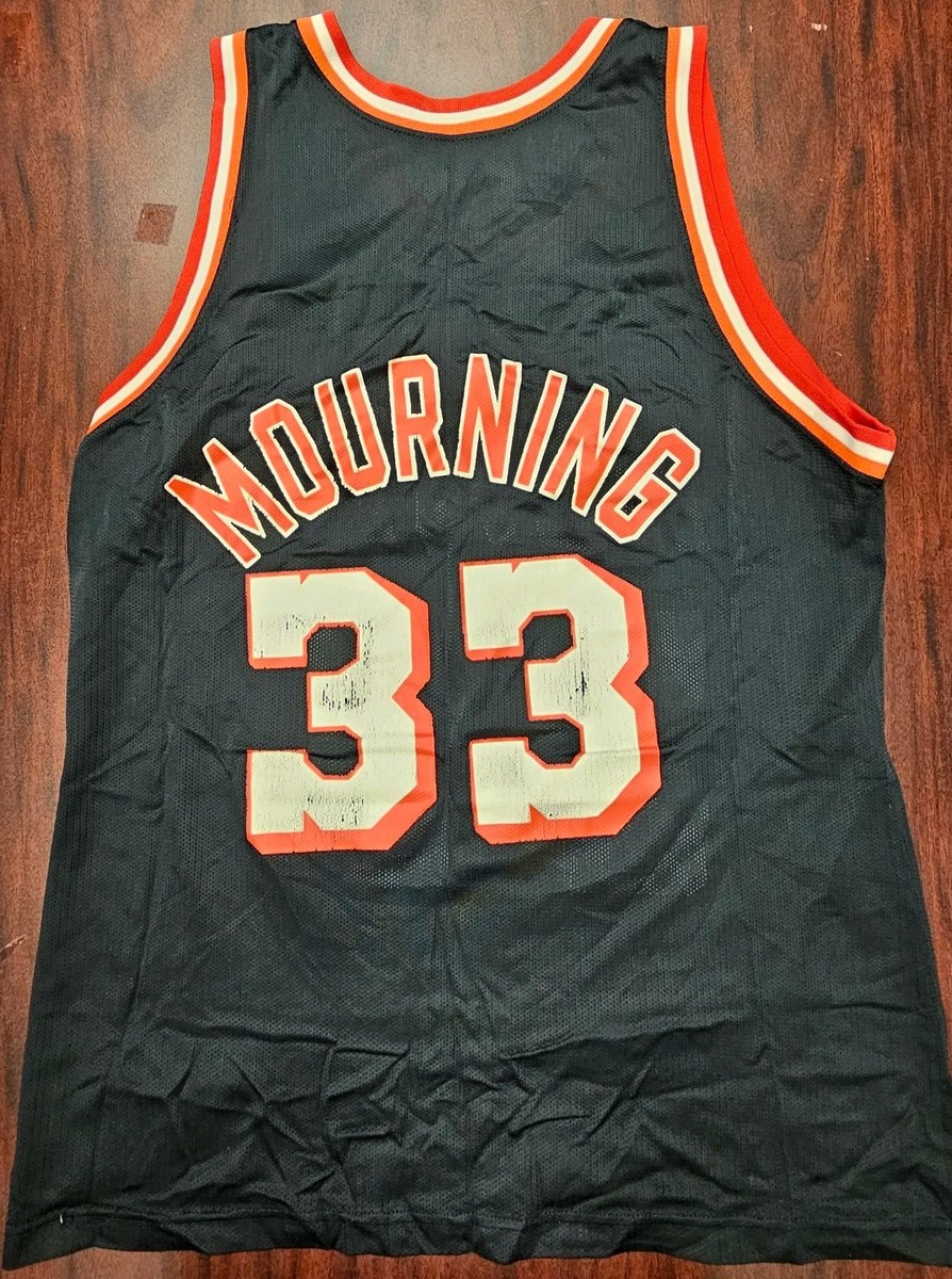 Vintage Miami Heat Mourning Jersey Champion #33 Size #44 | eBay