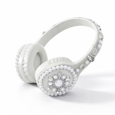 NIB HEYDAY Rhinestone WIRELESS Kitsch Dopamine Bling HEADPHONES