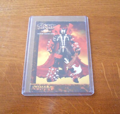SPAWN THE TOY FILES プレミアムトレーディングカード未開封品 1998 Inkworks Spawn The Toy Files Premium Trading Card Promo #P1