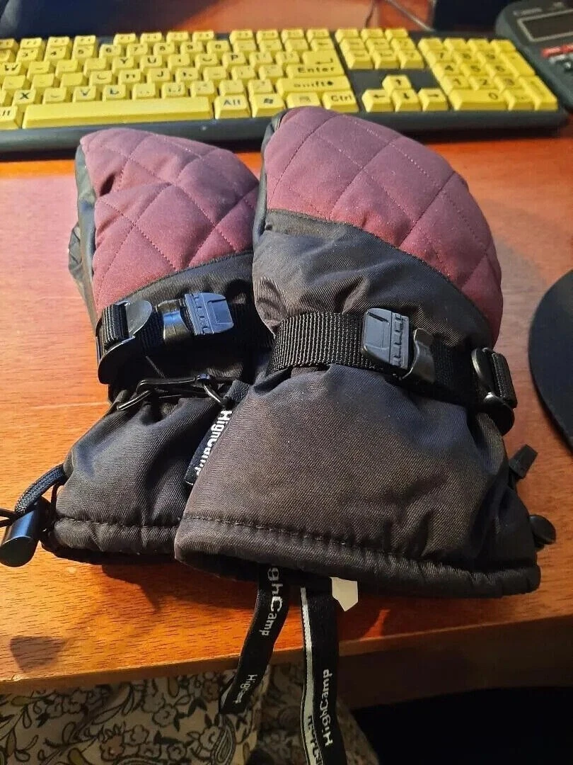 NEW ! Women's High Camp Mittens Ski Snowboarding Gloves Size S/P