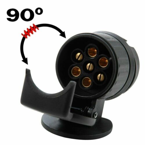 13 to 7 Pin Plug Trailer Truck Electric Adapter Towbar Towing Socket Waterproof - Picture 3 of 10