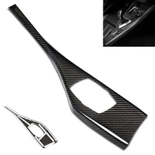 Real Dry Carbon Fiber Media iDrive Panel Cover Fits 13-21 F20 F22 235i F87 M2