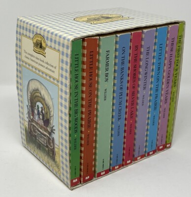 Little House On The Prairie 9 Books Boxed Set Laura Ingalls Wilder