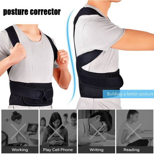 Back Braces For Lower Back Pain Relief With 2wide Flat Support Bones On The Back - Picture 9 of 14
