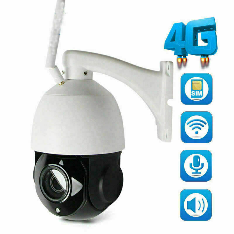 HD 1080P 3G 4G WIFI CCTV Camera SIM Card Speed Dome Wireless