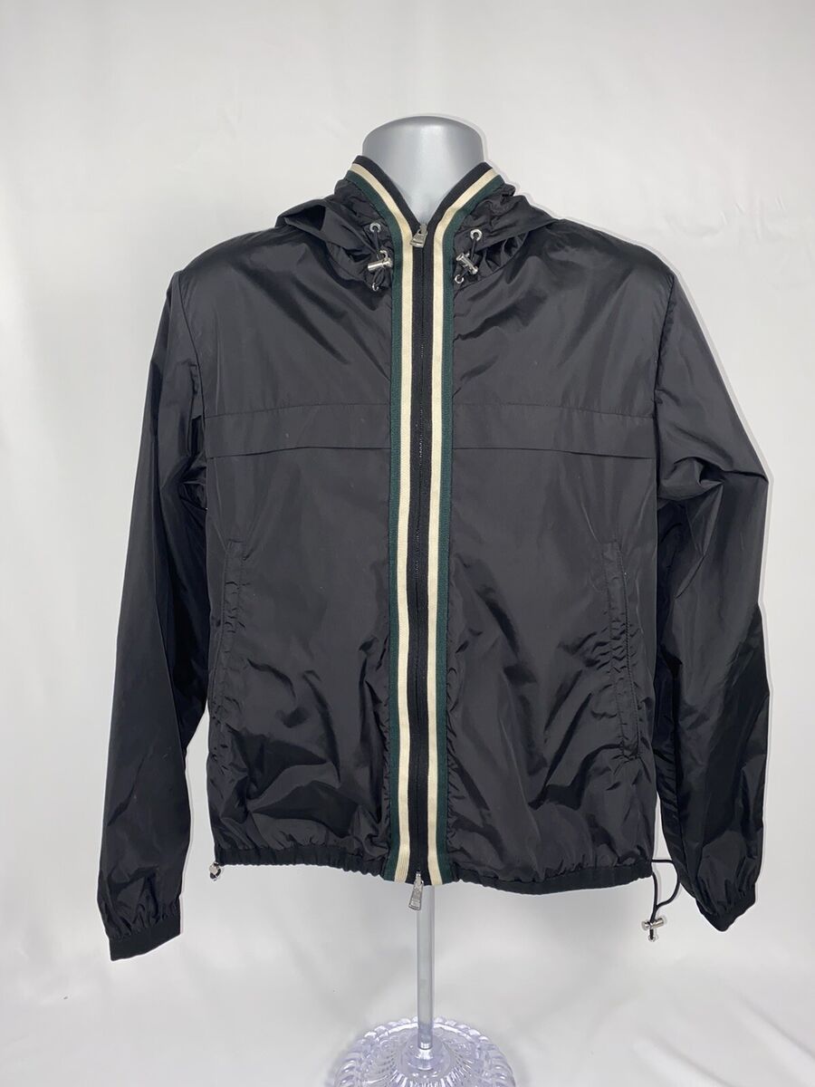 Moncler Anton Windbreaker Jacket Size 2 Small Black | eBay Moncler Anton Windbreaker Jacket Size 2 Small Black | eBay