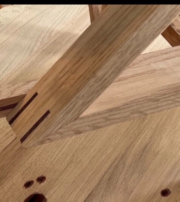 🔥Construida a medida *Roble macizo * Mesa del estado de Texas🔥Usar como mesa de café/comedor Foto 3 de 4