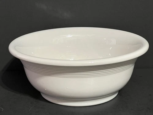 Fiestaware Fiesta White Large 9 1/2" Mixing Bowl  - New with Tag