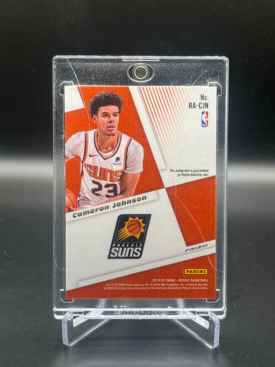 2019-20 Panini Mosaic Cameron Johnson Rookie Autographs 2019-20 Panini Mosaic Cameron Johnson Rookie Autographs
