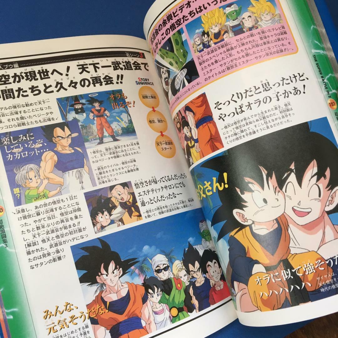 Dragon Ball Z TV Anime Perfect Guide Book Son Goku Densetsu