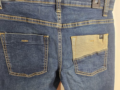 NWT Art Class Relaxed Taper Ankle Jeans Blue Unisex Kids Sz 10 Denim Distressed - Picture 6 of 10