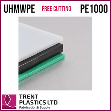 UHMWPE PE1000 Sheet – Natural, Black, Green Cut to Size Polyethylene Plastic