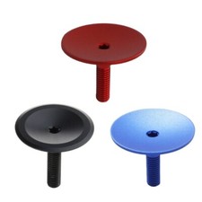 Aluminum Alloy Headset Top Cap Headset Stem Top Cap Cover Bolt for w/