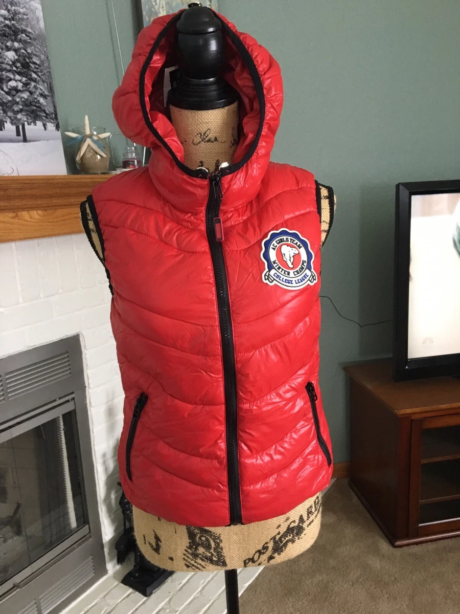 Red jacket shop vest