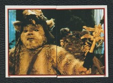 1983 Topps Panini Star Wars ROTJ Stickers #125 & 126 Ewoks