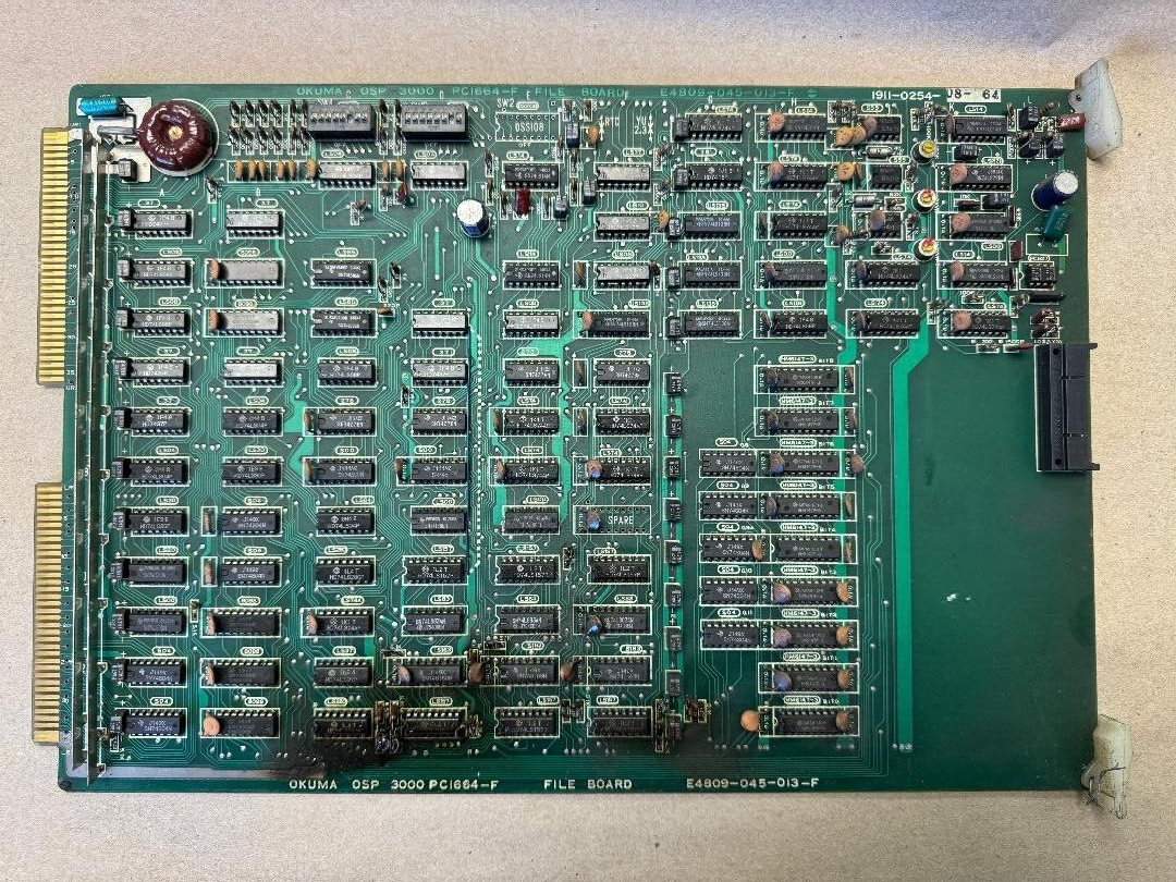 OKUMA E4809-045-029B ボード　 OSP3000 動作保証 OKUMA OSP 3000 PC-1664-F FILE BOARD E4809-045-013-F | eBay