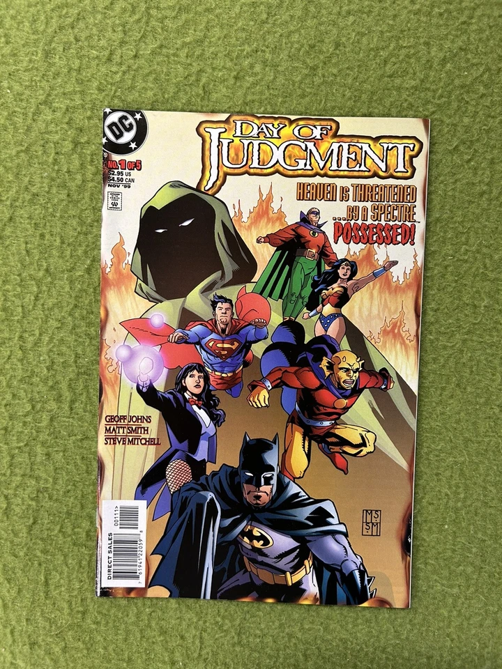 Day Of Judgment 1-5 Complete 1999 Series DC Comics - Geoff Johns VF++🔥 - Image 2 of 4