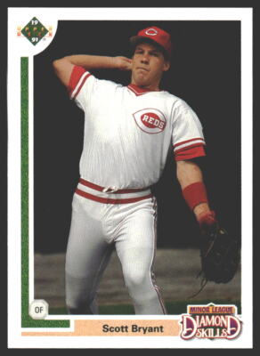 Scott Bryant #5F 1991 Upper Deck Final Edition Cincinnati Reds