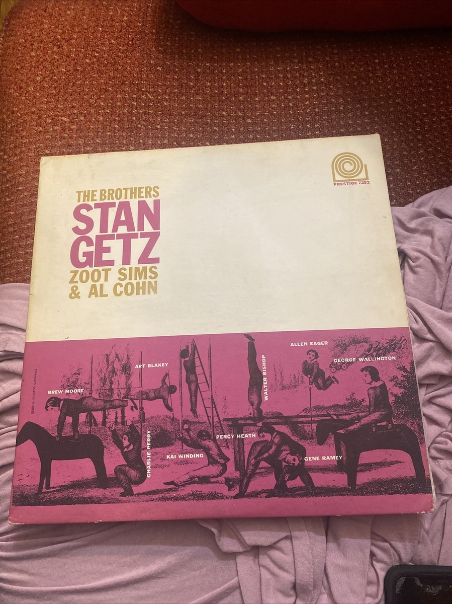 Stan Getz, Zoot Sims & Al Cohn - The Brothers LP Prestige 7252