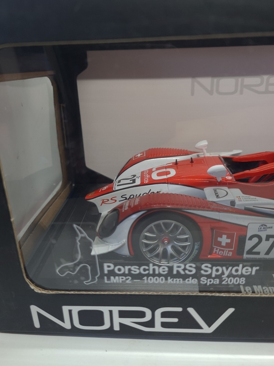 NOREV 1/18 PORSCHE Rs Spyder Navi Team Goh EUR 109,90 - FR