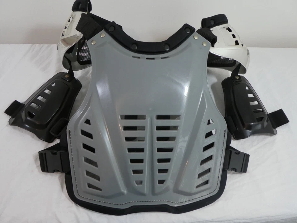 Vintage Polaris Rooster Deflector Plastic Motorcycle Made In Korea Motocross Foto 3 de 4