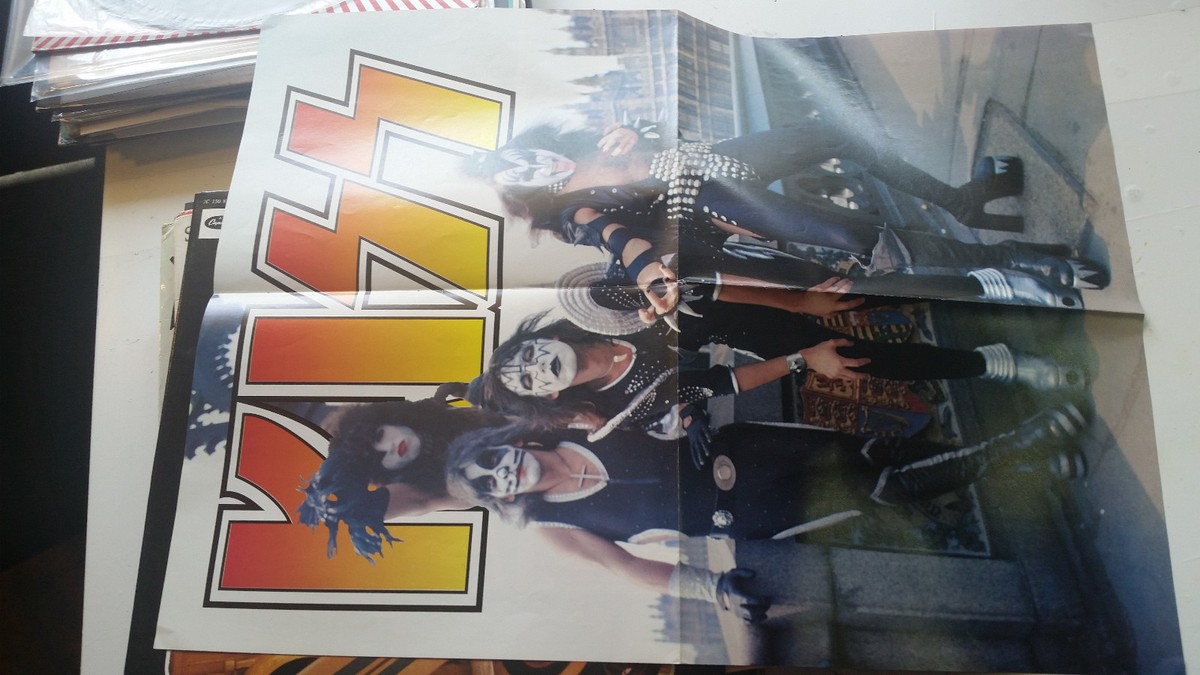 LP キッス 地獄のさけび キッス・セカンド VIP6340 CASABLANCA /00260 KISSのセカンドアルバム『Hotter Than Hell / 地獄のさけび