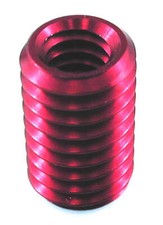 Precision Machined Aluminum Thread Adapter 3/8 Inch -16 male  1/4 Inch - 20 