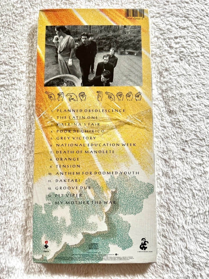 10,000 MANIACS SEALED LONGBOX CD SET PROMO HYPE DOCUMENT ENCLOSED HOPE CHEST LP Foto 4 de 4