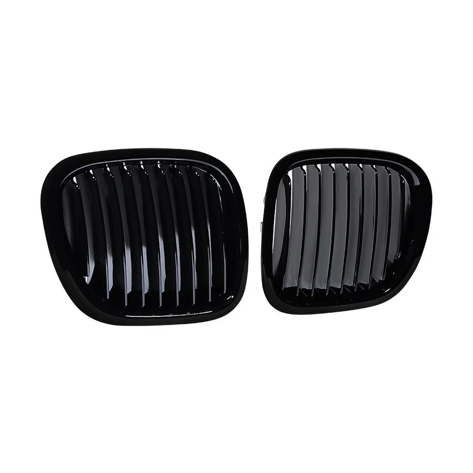 Gloss Black Front Hood Kidney Grill for 1995-2002 BMW Z3 3.0i Roadster 2.8 Coupe Foto 3 de 4