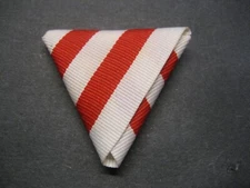 Medal Ribbon Triforld Croatia NDH Order of Merit, ww2