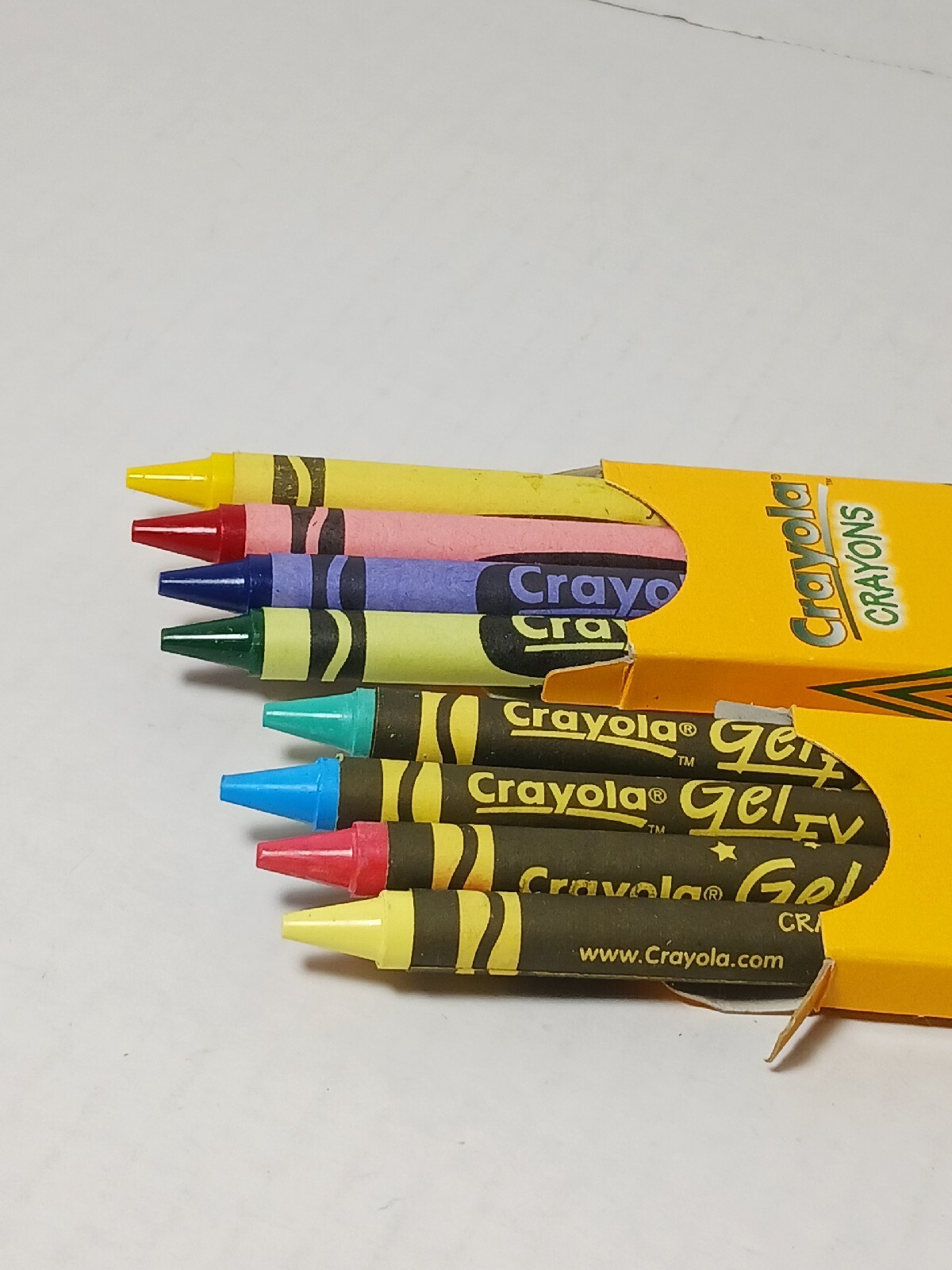 Vintage Crayola Crayons Gel Fx Lot Of 2 eBay