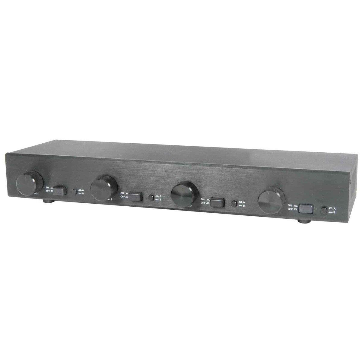 AV Link 4-Way Volume Control Speaker Selector for 4-16 Ohm