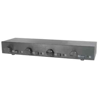 AV Link 4-Wege Lautstärkeregler Lautsprecher Selektor für 4-16 Ohm Lautsprecher, 4 x 100 W