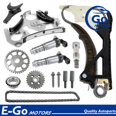Engine Timing Chain Kit oil pump VVT Valve Fit BMW 135I 535I 640I X6 Gran 3.0L