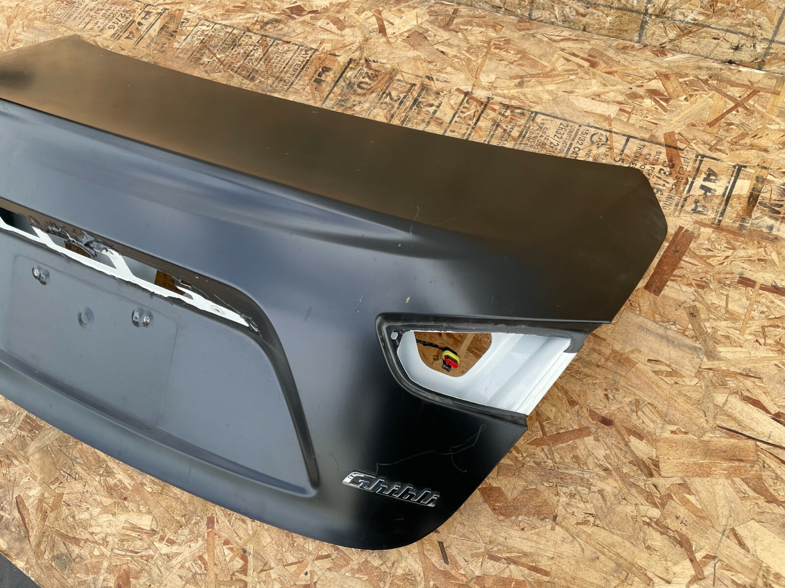 TRUNK LID HATCH ASSEMBLY OEM 53K 14-19 MASERATI GHIBLI S Q4 3.0L