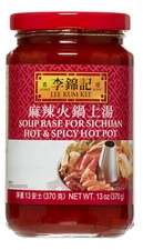 Lee Kum Kee Soup Base For Sichuan Style Hot+Spicy Hot Pot 13 oz~10/26/2025