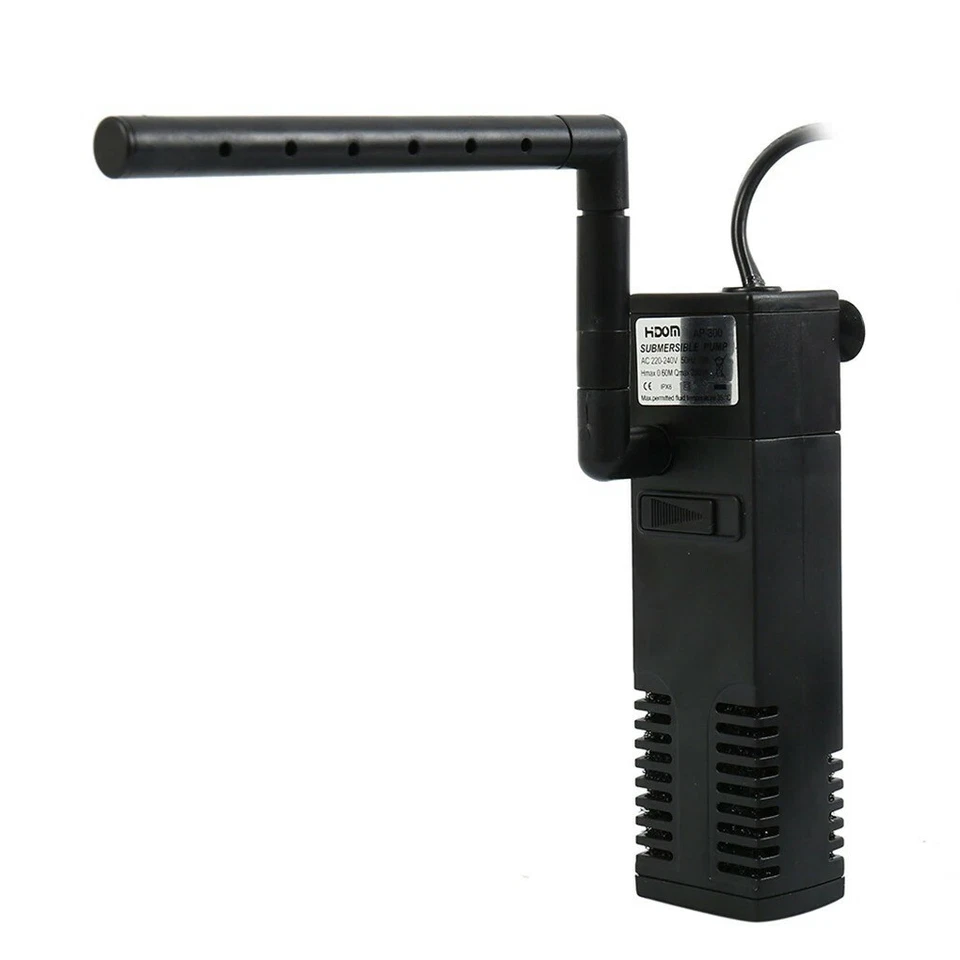 Aquarium Power Internal Filter Oxygen Submersible Water Pump Waterfall Fish Tank - Image 4 of 4