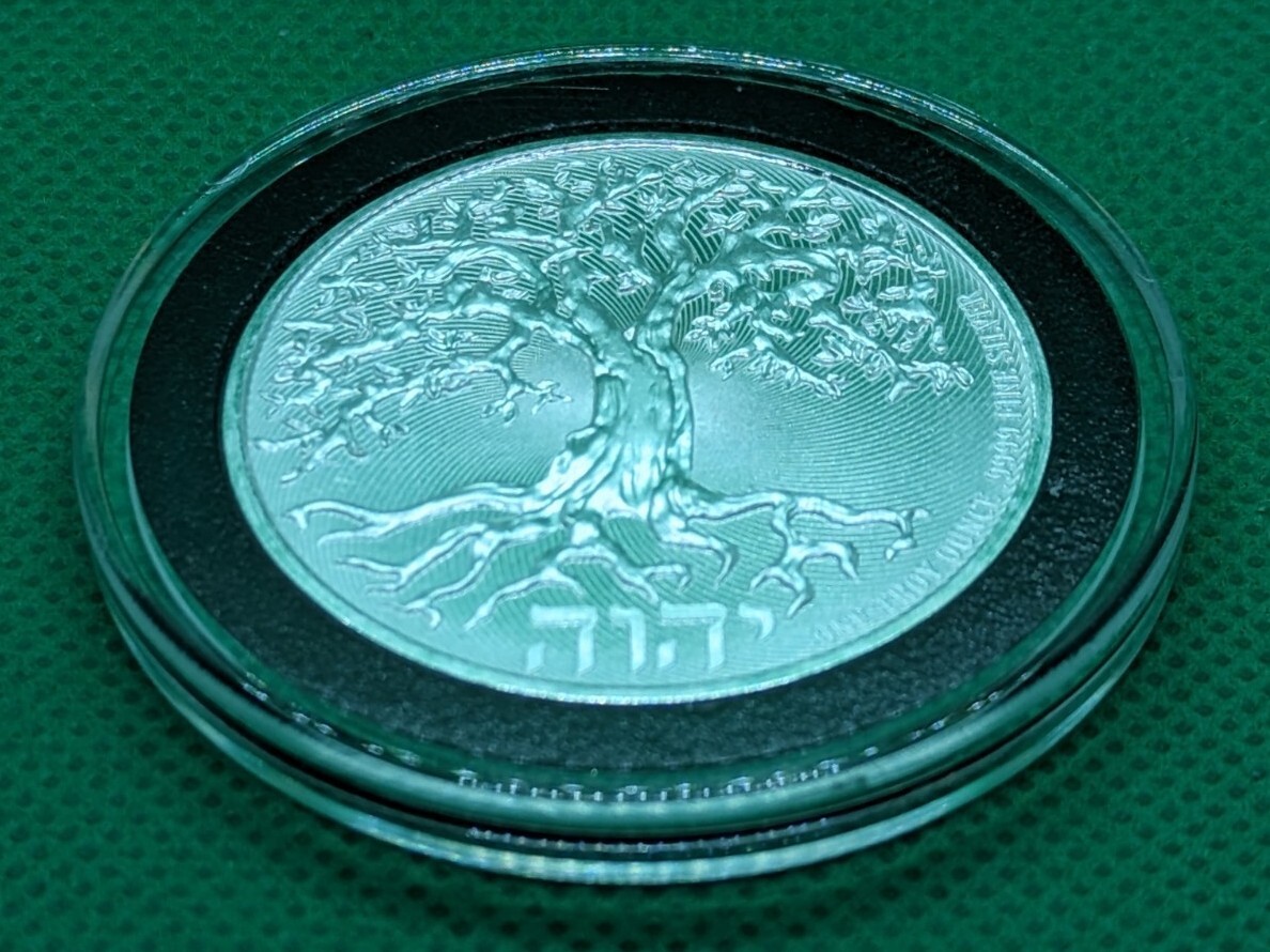 2021年 Tree of life ニュージーランド 生命の木 1オンス 銀貨 2021 NIUE 1 oz Tree of Life Silver Coin limited mintage