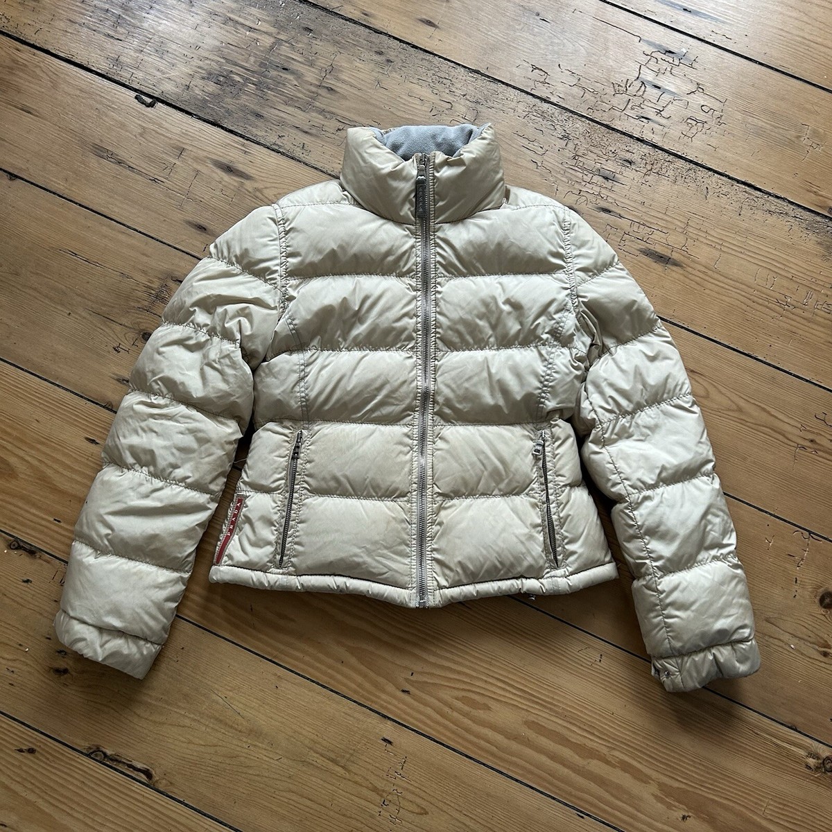 Prada Vintage Ski Puffer Jacket With Inside Belt XS/SMALL | eBay UK