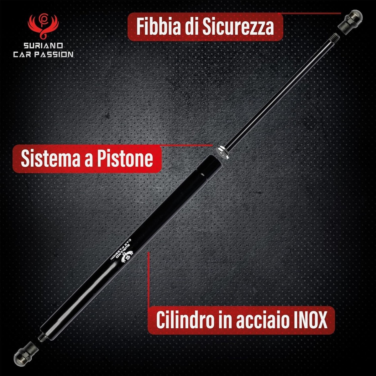 Molla A Gas Coppia Pistoncini Portellone Posteriore Per Renault Clio II (BB) Dal 1998-2005 - Foto 8