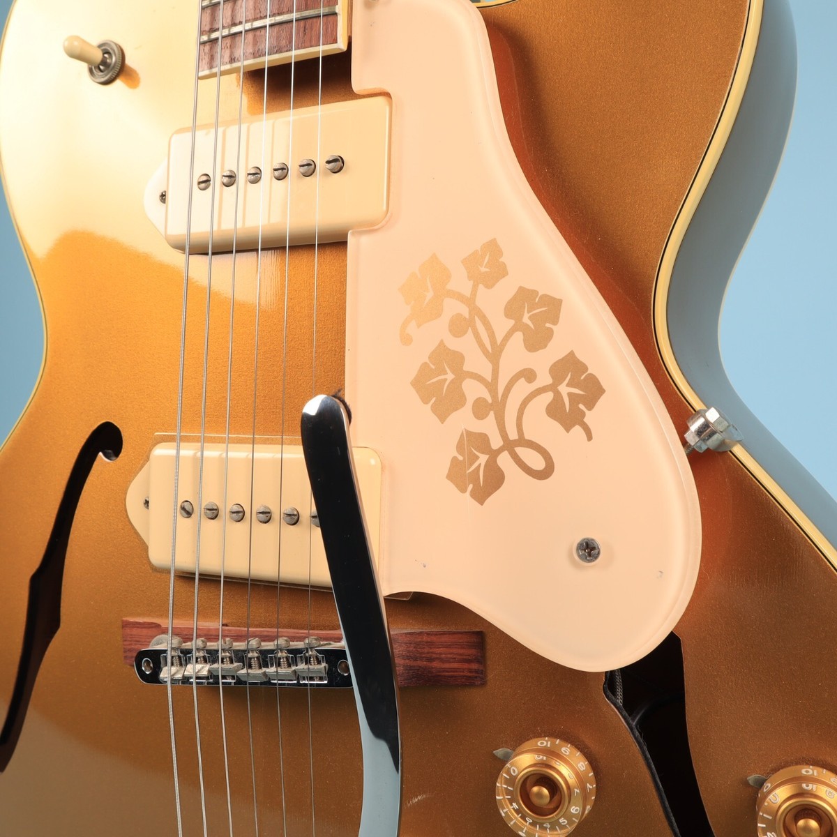 1992 Gibson ES-295 Gold Bullion Reissue Electric Guitar | eBay