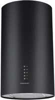 Cookology Cylinder Island Cooker Hood 35cm Extractor Fan - Black CYL351BK/A++