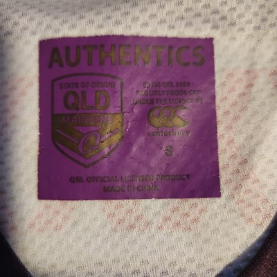 QLD Maroons State Of Origin Canterbury Jersey 2009 ISC Auswide
