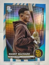 MANNY MACHADO RARE Blue Foil 2023 Topps Big League Baseball #265 SP Box Hit!