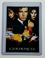 James Bond Limited Edition Artist Signed "Goldeneye" Trading Card 5/10